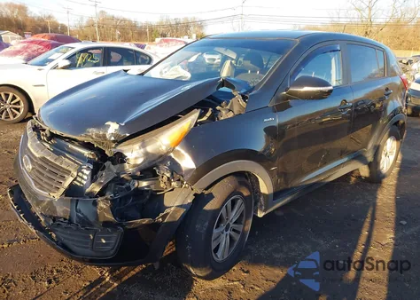 2011 Kia Sportage Lx z USA, uszkodzony, nr VIN KNDPBCA21B7142653